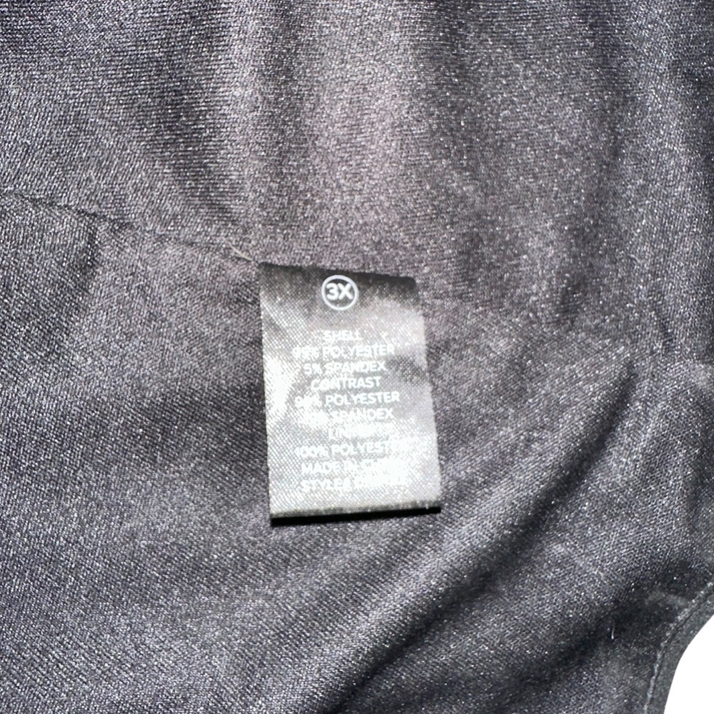 NWT Fashion Nova Am I The Drama Draped Black Maxi Dress Evening Gown 3X - Picture 6 of 9